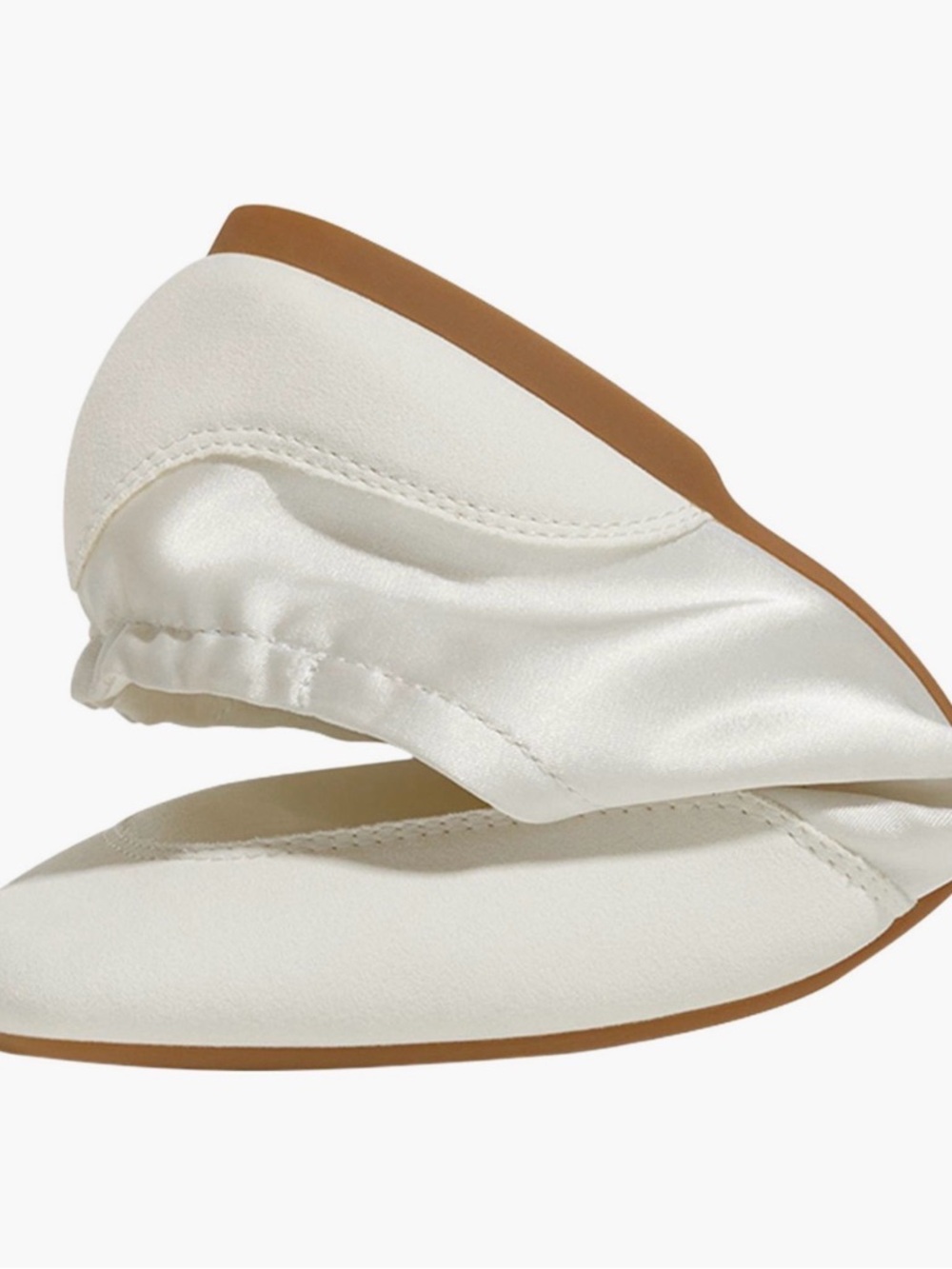 Vivaia Cristina Light Gold Satin Ribbon Lace-Up Women’s Sneakers 37.5 - Picture 2 of 4